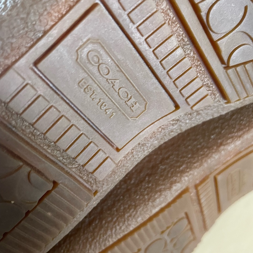 Coach Tan Leather Boots - Picture 4 of 8